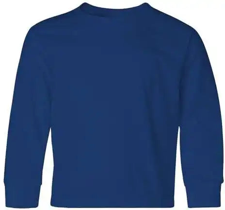 Jerzees 29blr Dri Power Youth Long Sleeve 50 t Shirt Royal