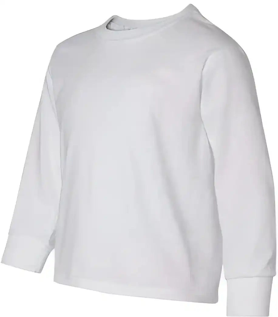 Jerzees 29blr Dri Power Youth Long Sleeve 50 t Shirt White
