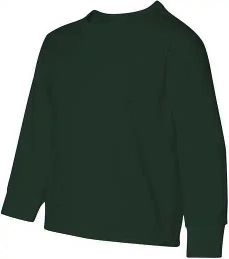 Jerzees 29blr Dri Power Youth Long Sleeve 5050 t Shirt Forest Green
