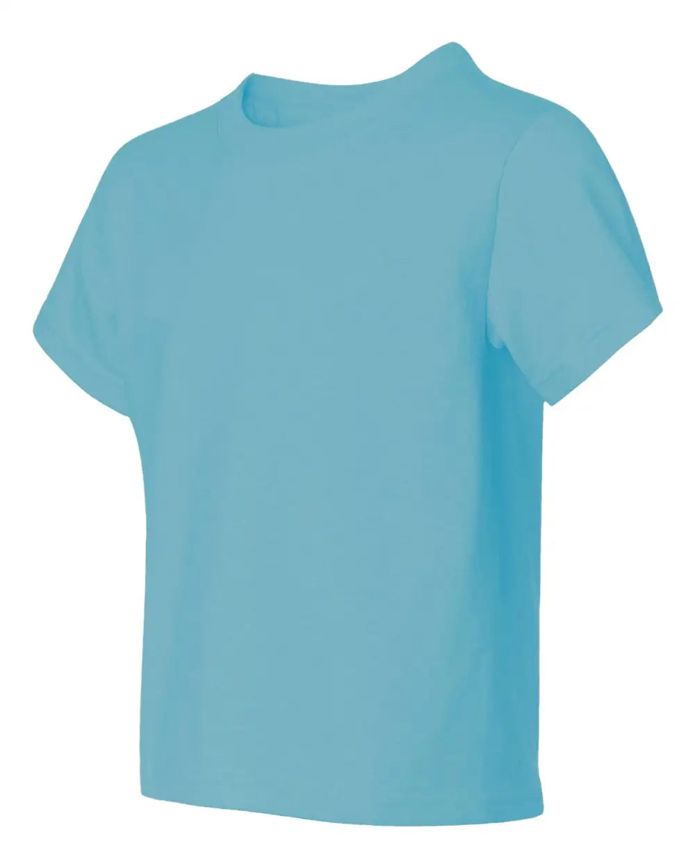 Jerzees 29br Dri-power® Youth 50/50 T-shirt - Aquatic Blue - Gray / Xs