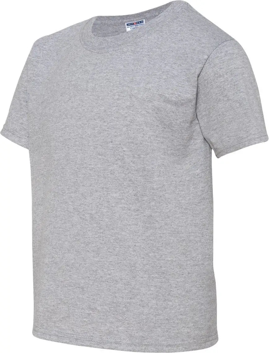 Jerzees 29br Dri-power® Youth 50/50 T-shirt - Athletic Heather - Gray / s