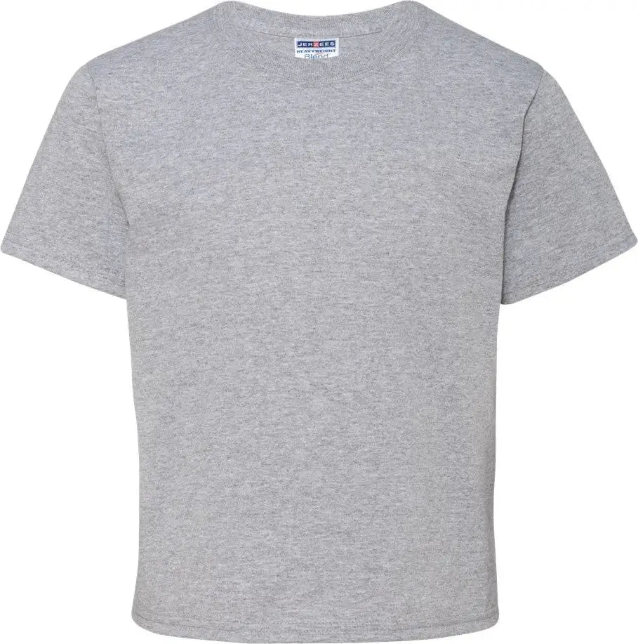 Jerzees 29br Dri-power® Youth 50/50 T-shirt - Athletic Heather - Gray / s