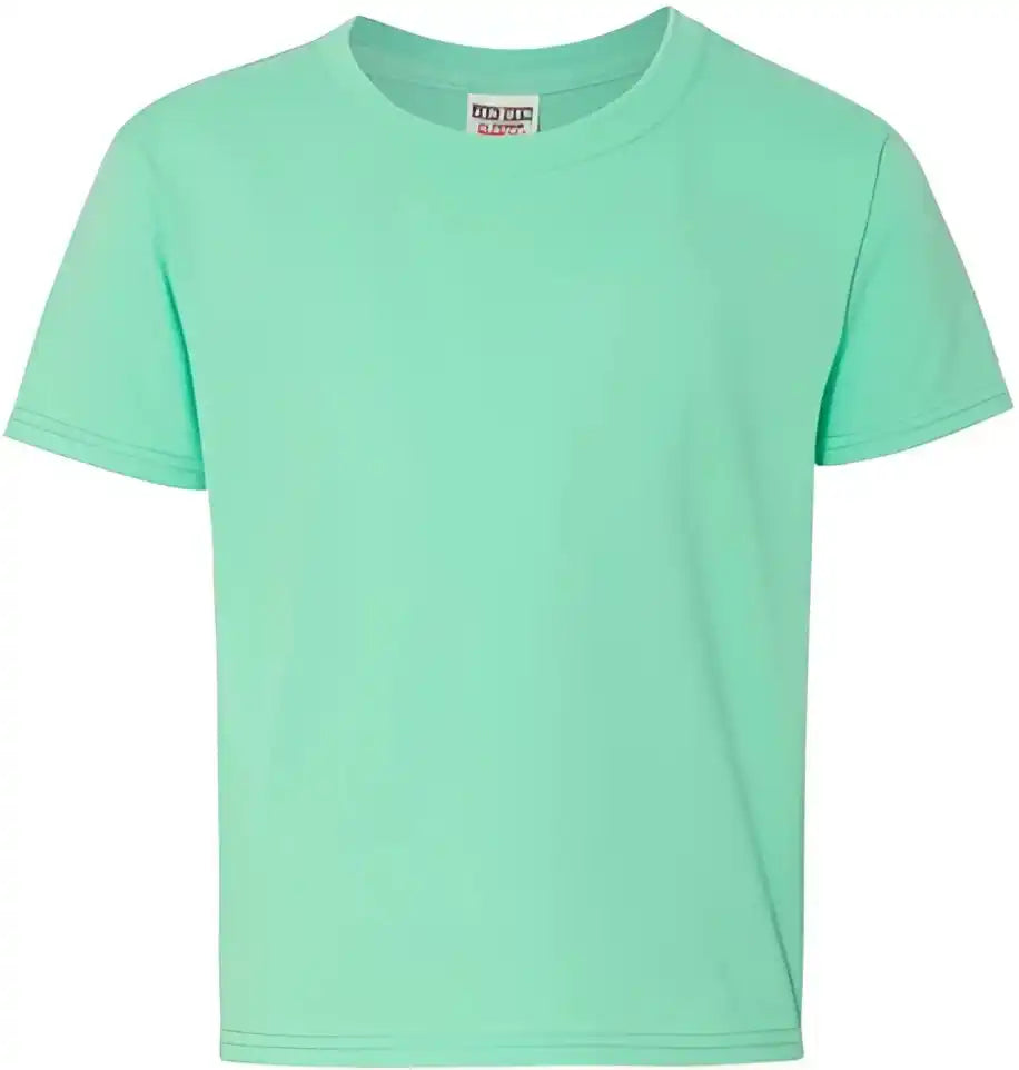 Jerzees 29br Dri Power Youth 50 t Shirt Cool Mint