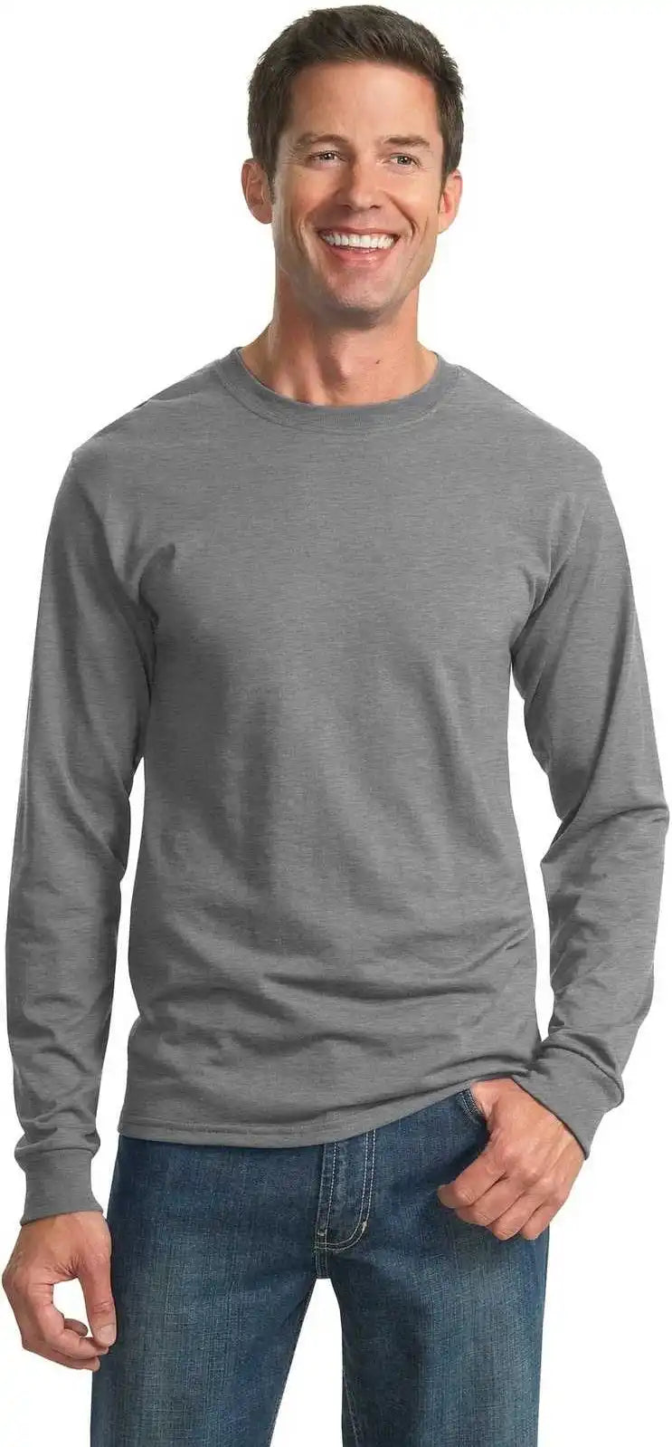 Jerzees 29ls Dri Power 50/50 Cotton/poly Long Sleeve t Shirt Oxford