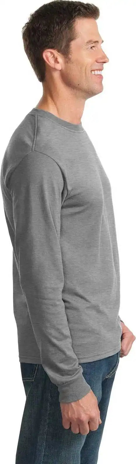 Jerzees 29ls Dri Power 50/50 Cotton/poly Long Sleeve t Shirt Oxford