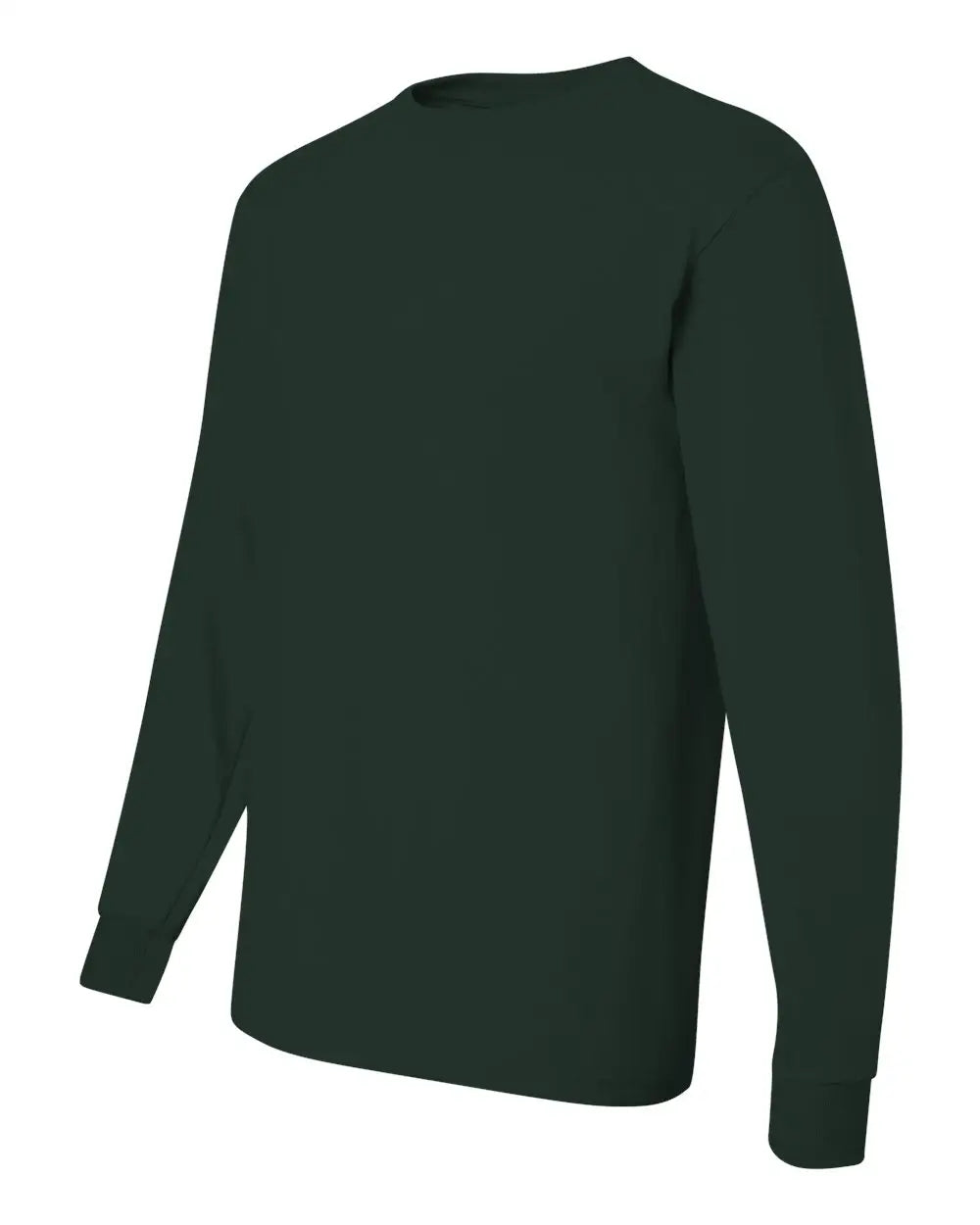 Jerzees 29lsr Dri-power Long Sleeve 50/50 T-shirt - Forest Green
