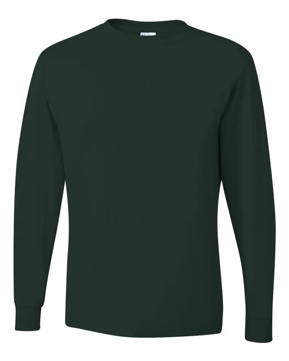 Jerzees 29lsr Dri-power Long Sleeve 50/50 T-shirt - Forest Green