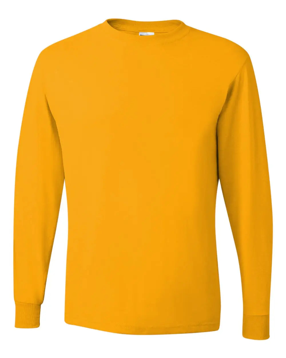 Jerzees 29lsr Dri-power Long Sleeve 50/50 T-shirt - Gold