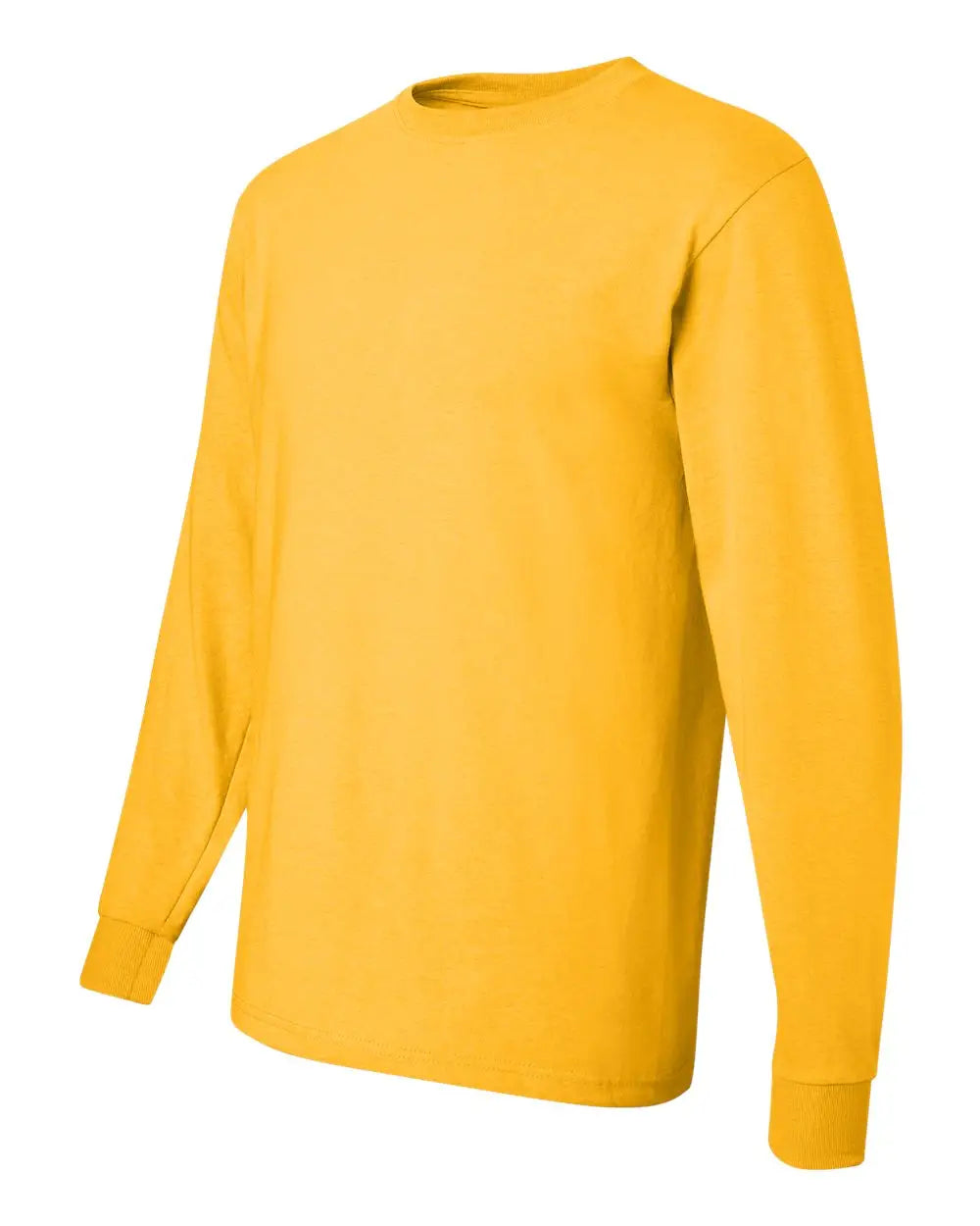 Jerzees 29lsr Dri-power Long Sleeve 50/50 T-shirt - Island Yellow