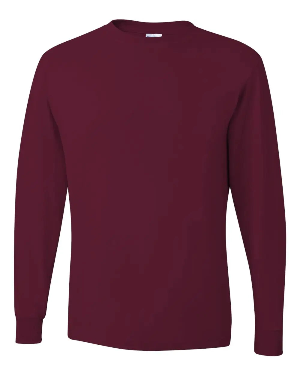 Jerzees 29lsr Dri-power Long Sleeve 50/50 T-shirt - Maroon