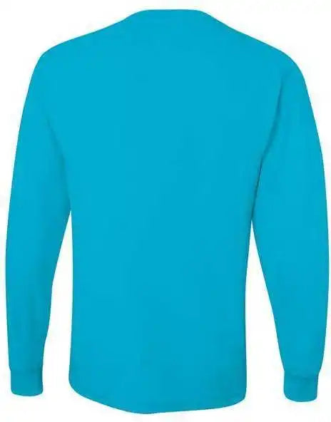 Jerzees 29lsr Dri Power Long Sleeve 50 t Shirt California Blue