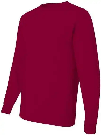 Jerzees 29lsr Dri Power Long Sleeve 50 t Shirt Cardinal