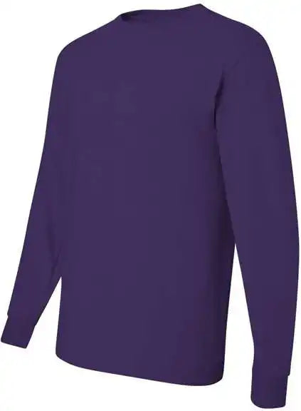 Jerzees 29lsr Dri Power Long Sleeve 50 t Shirt Deep Purple