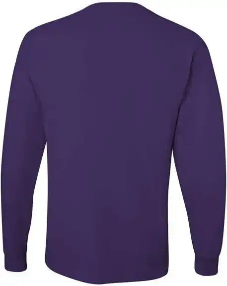 Jerzees 29lsr Dri Power Long Sleeve 50 t Shirt Deep Purple