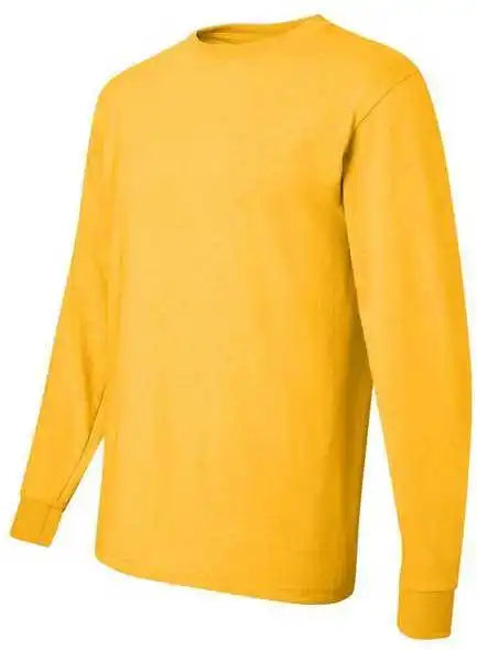 Jerzees 29lsr Dri Power Long Sleeve 50 t Shirt Island Yellow