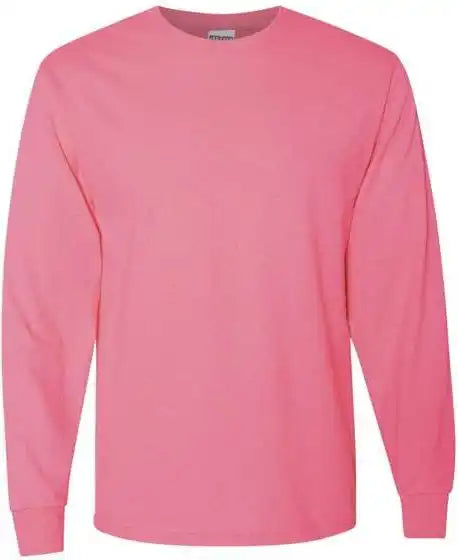 Jerzees 29lsr Dri Power Long Sleeve 50 t Shirt Neon Pink