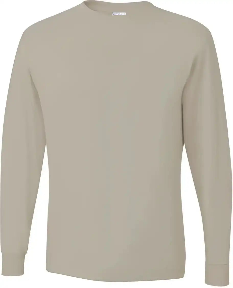 Jerzees 29lsr Dri Power Long Sleeve 50 t Shirt Sandstone