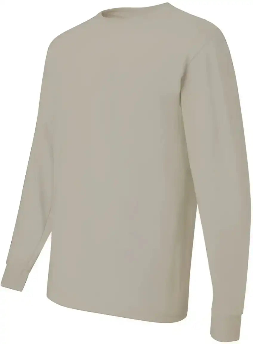 Jerzees 29lsr Dri Power Long Sleeve 50 t Shirt Sandstone