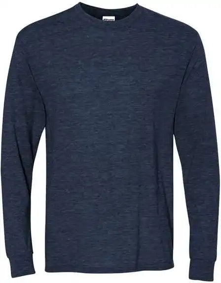 Jerzees 29lsr Dri Power Long Sleeve 50 t Shirt Vintage Heather Navy