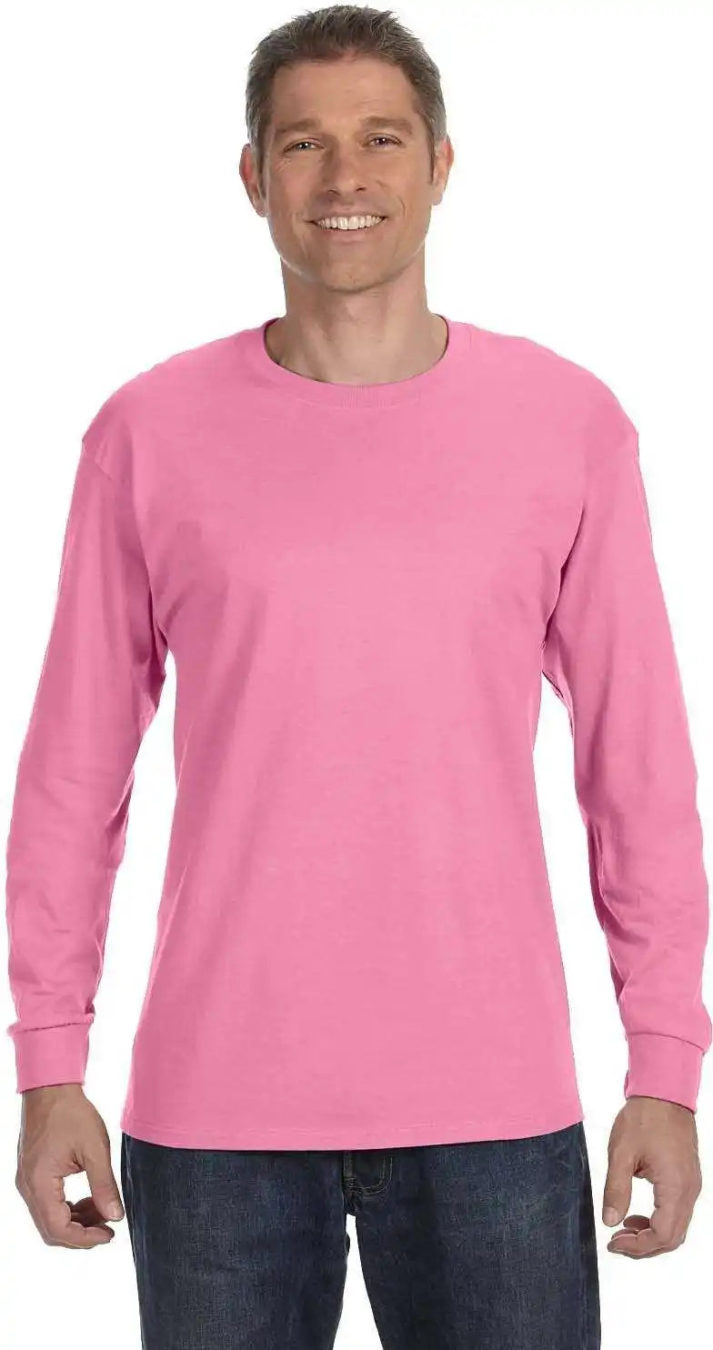 Jerzees 29lsr Dri Power Long Sleeve 5050 t Shirt Azalea