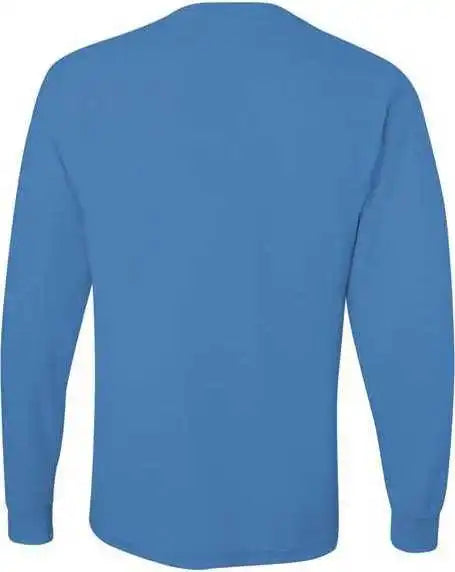 Jerzees 29lsr Dri Power Long Sleeve 5050 t Shirt Columbia Blue