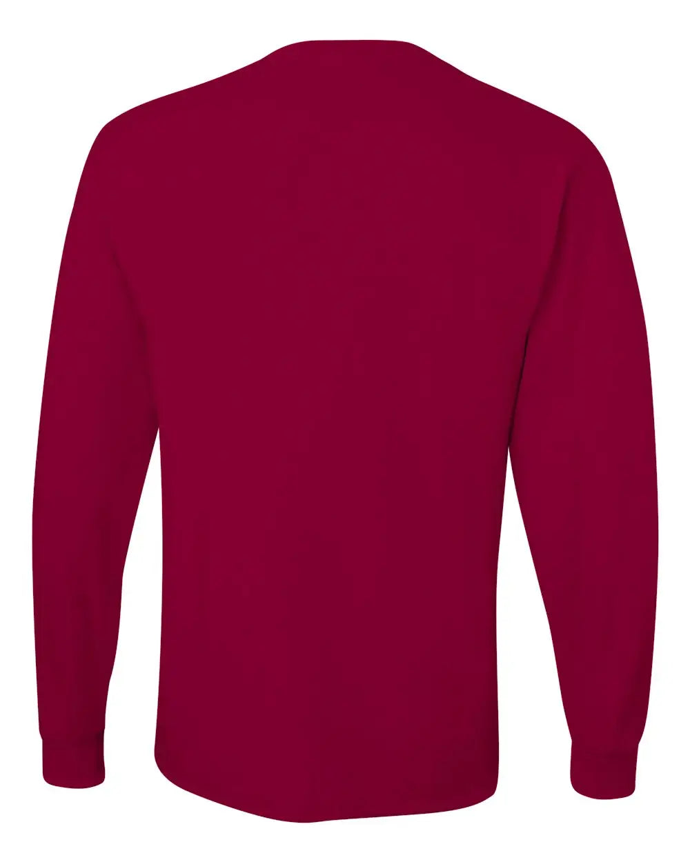 Jerzees 29lsr Dri-power® Long Sleeve 50/50 T-shirt - Cardinal