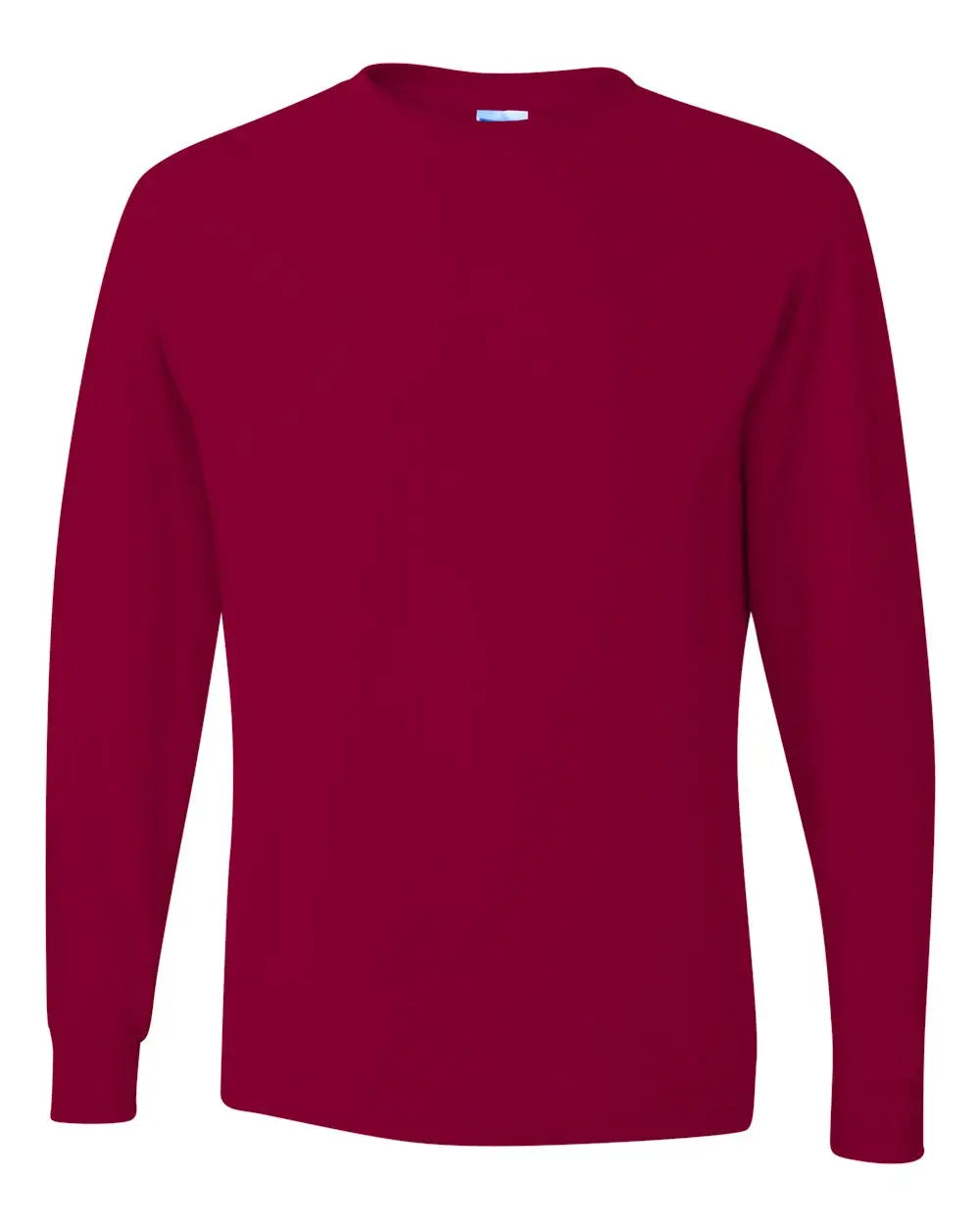 Jerzees 29lsr Dri-power® Long Sleeve 50/50 T-shirt - Cardinal