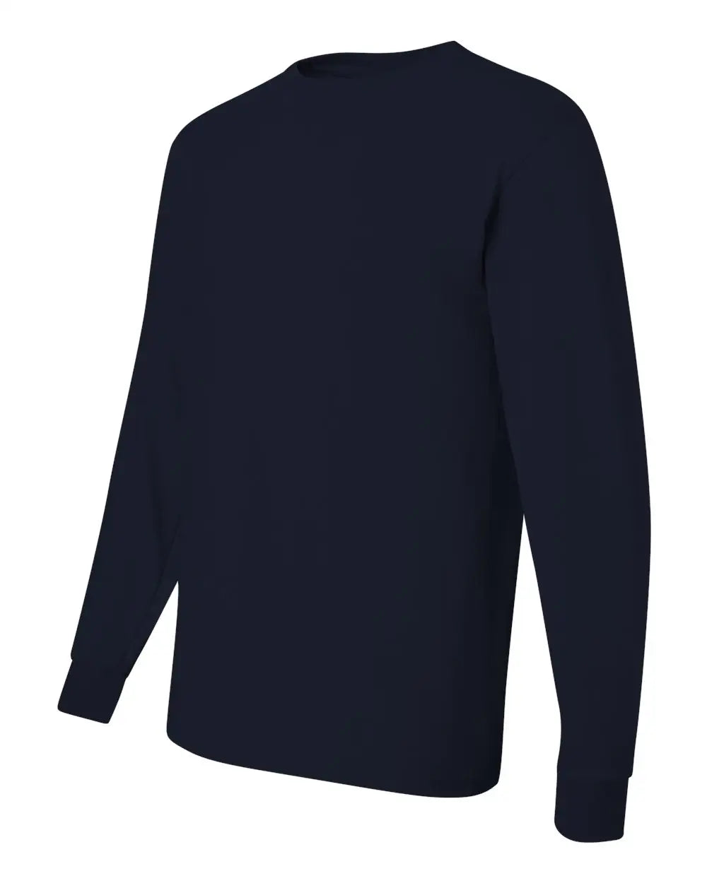 Jerzees 29lsr Dri-power® Long Sleeve 50/50 T-shirt - J. Navy - s