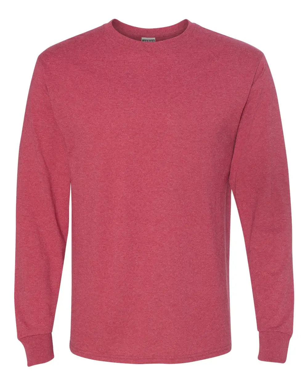 Jerzees 29lsr Dri-power® Long Sleeve 50/50 T-shirt - Vintage Heather Red
