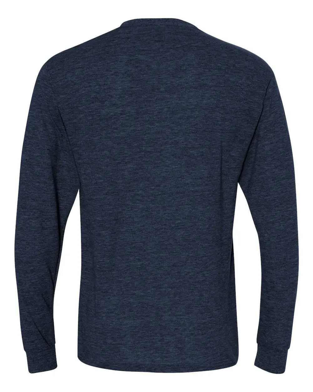 Jerzees 29lsr Dri-power® Long Sleeve 50/50 T-shirt - Vintage Heather Navy