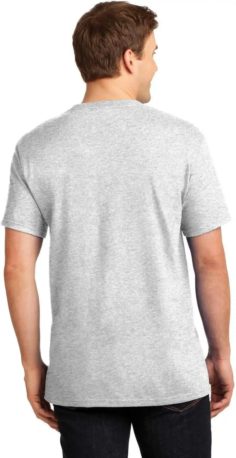 Jerzees 29mp Dri Power 50/50 Cotton/poly Pocket t Shirt Ash