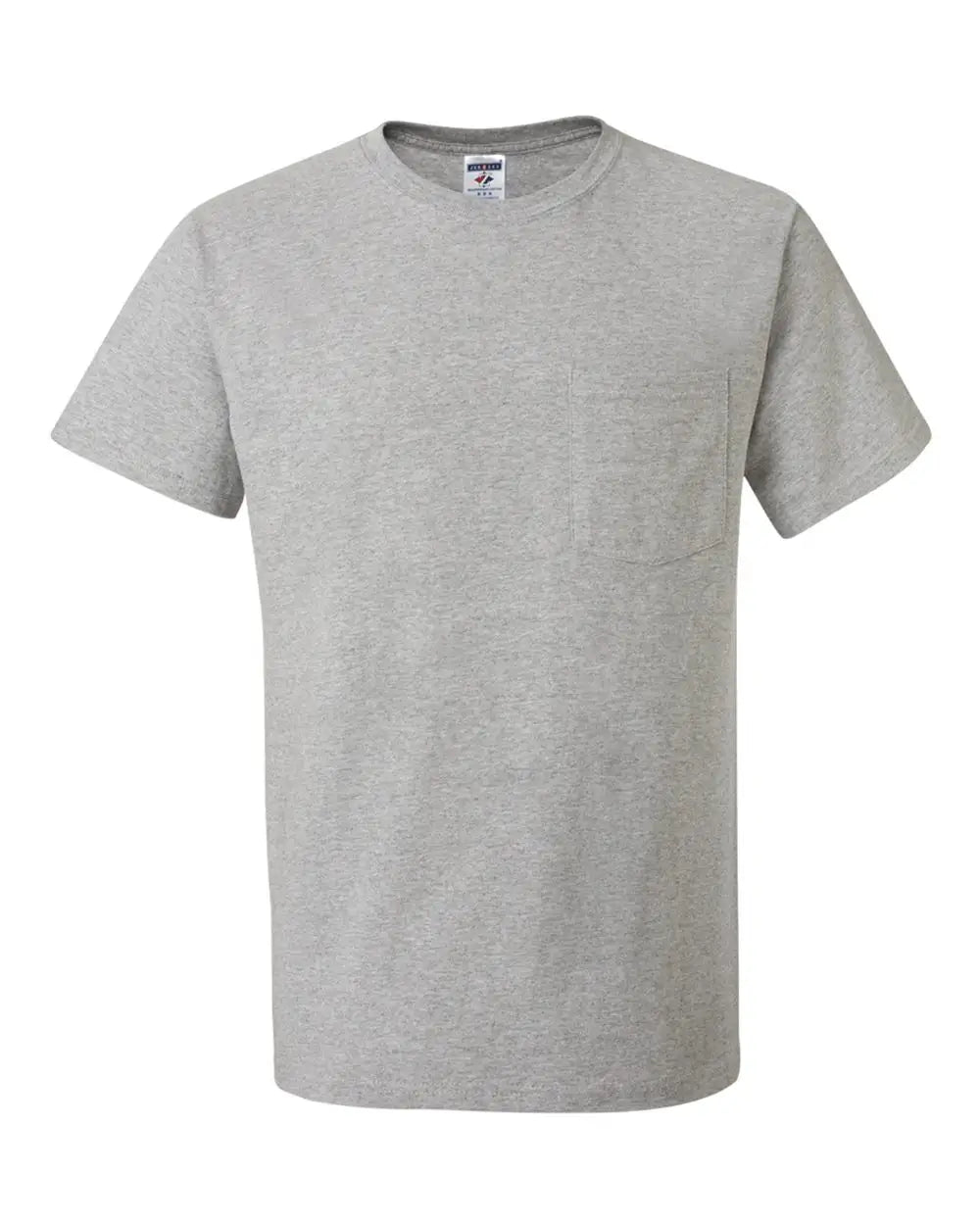 Jerzees 29mpr Dri-power® 50/50 Pocket T-shirt - Athletic Heather