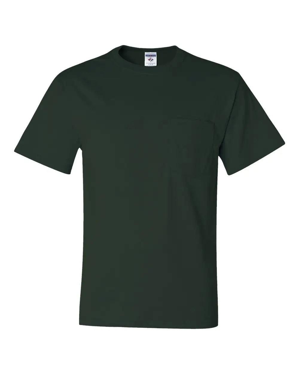 Jerzees 29mpr Dri-power® 50/50 Pocket T-shirt - Forest Green