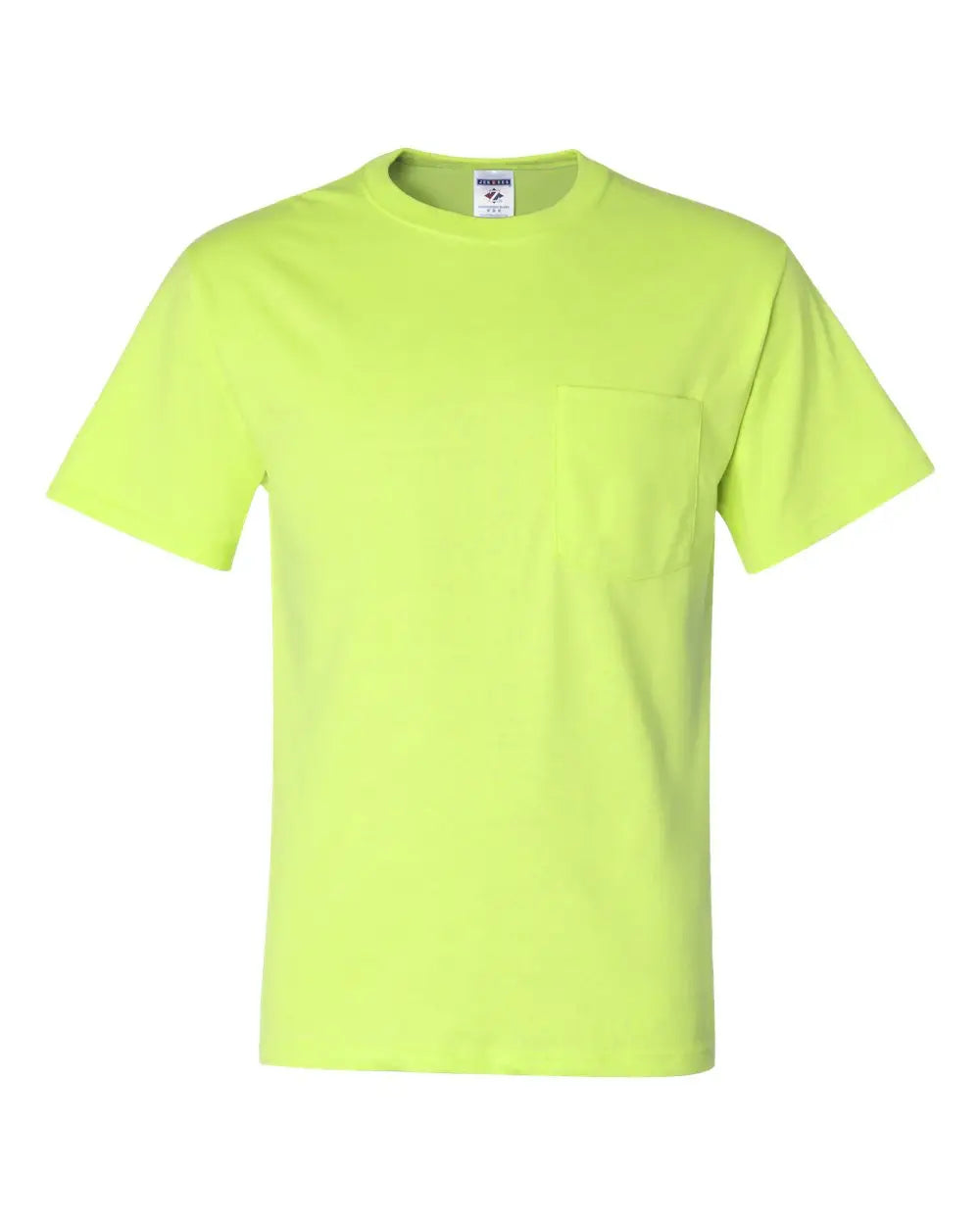 Jerzees 29mpr Dri-power® 50/50 Pocket T-shirt - Safety Green