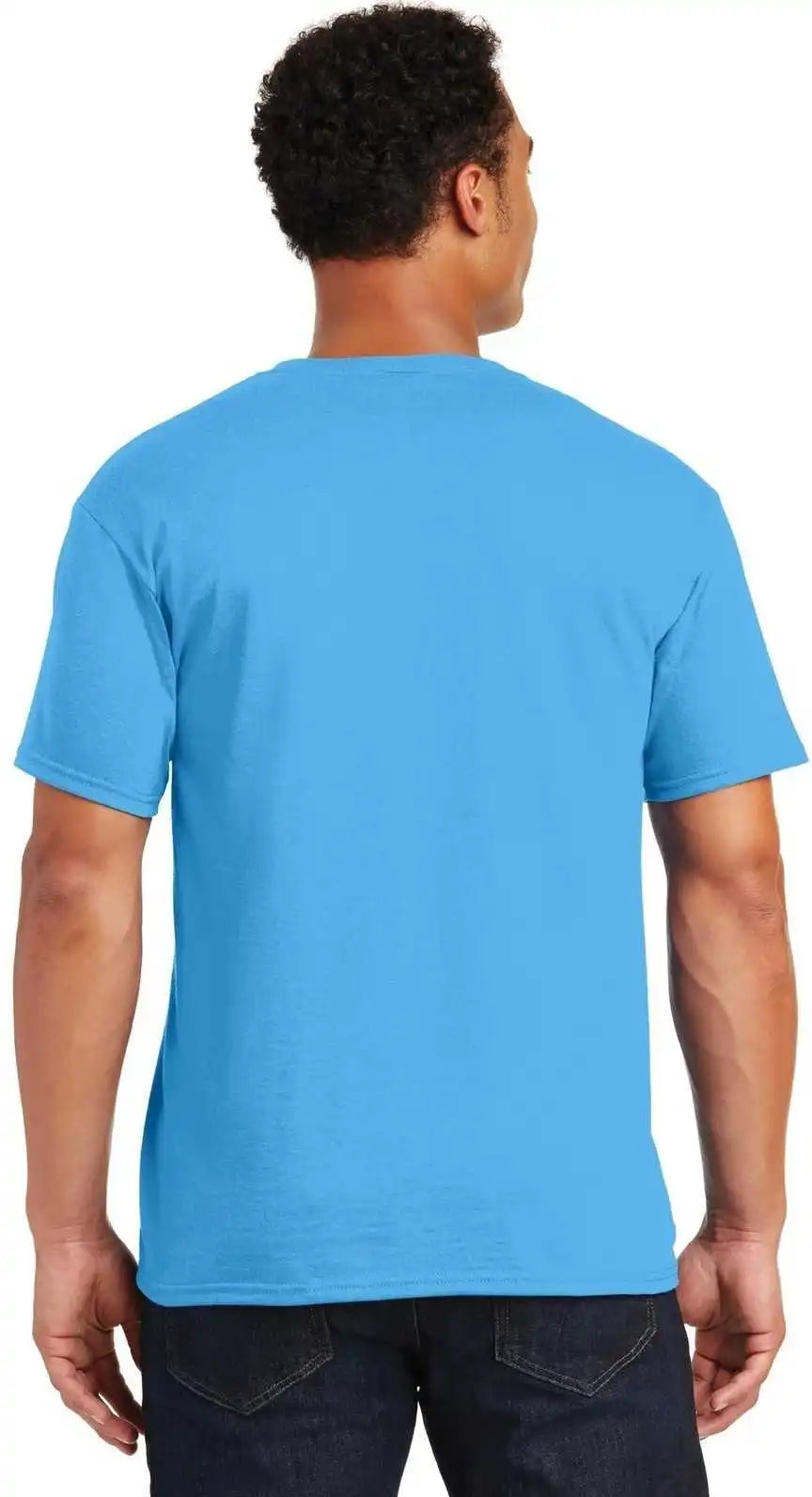 Jerzees 29mr Dri-power Active 50/50 Cotton/poly T-shirt - Aquatic Blue