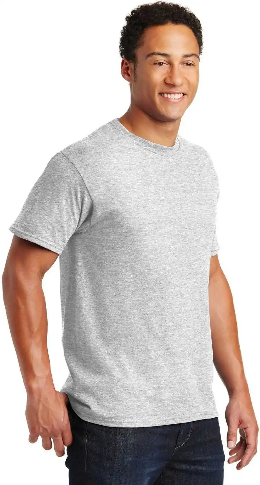 Jerzees 29mr Dri-power Active 50/50 Cotton/poly T-shirt - Ash