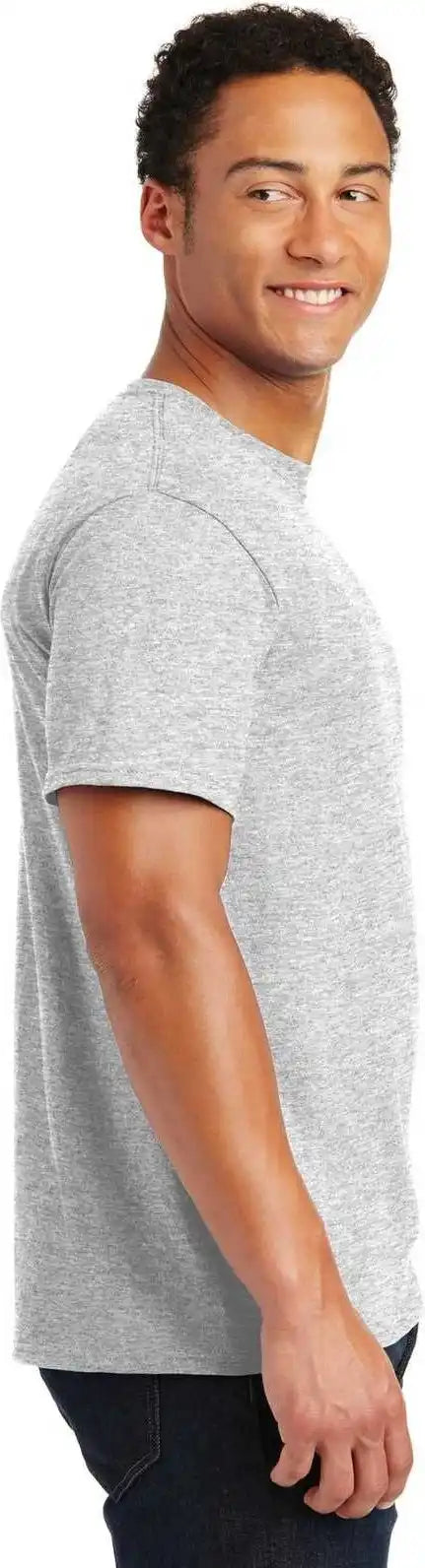 Jerzees 29mr Dri-power Active 50/50 Cotton/poly T-shirt - Ash