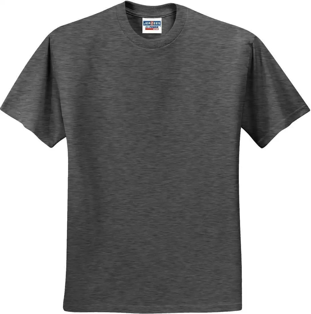 Jerzees 29mr Dri Power Active 50/50 Cotton/poly t Shirt Black Heather