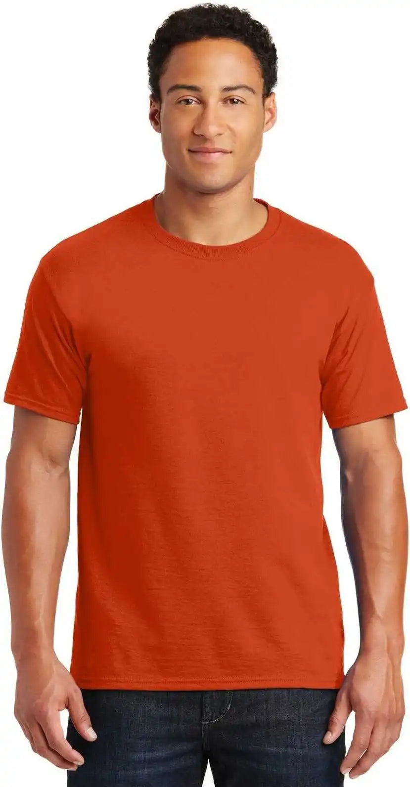 Jerzees 29mr Dri Power Active 50/50 Cotton/poly t Shirt Burnt Orange