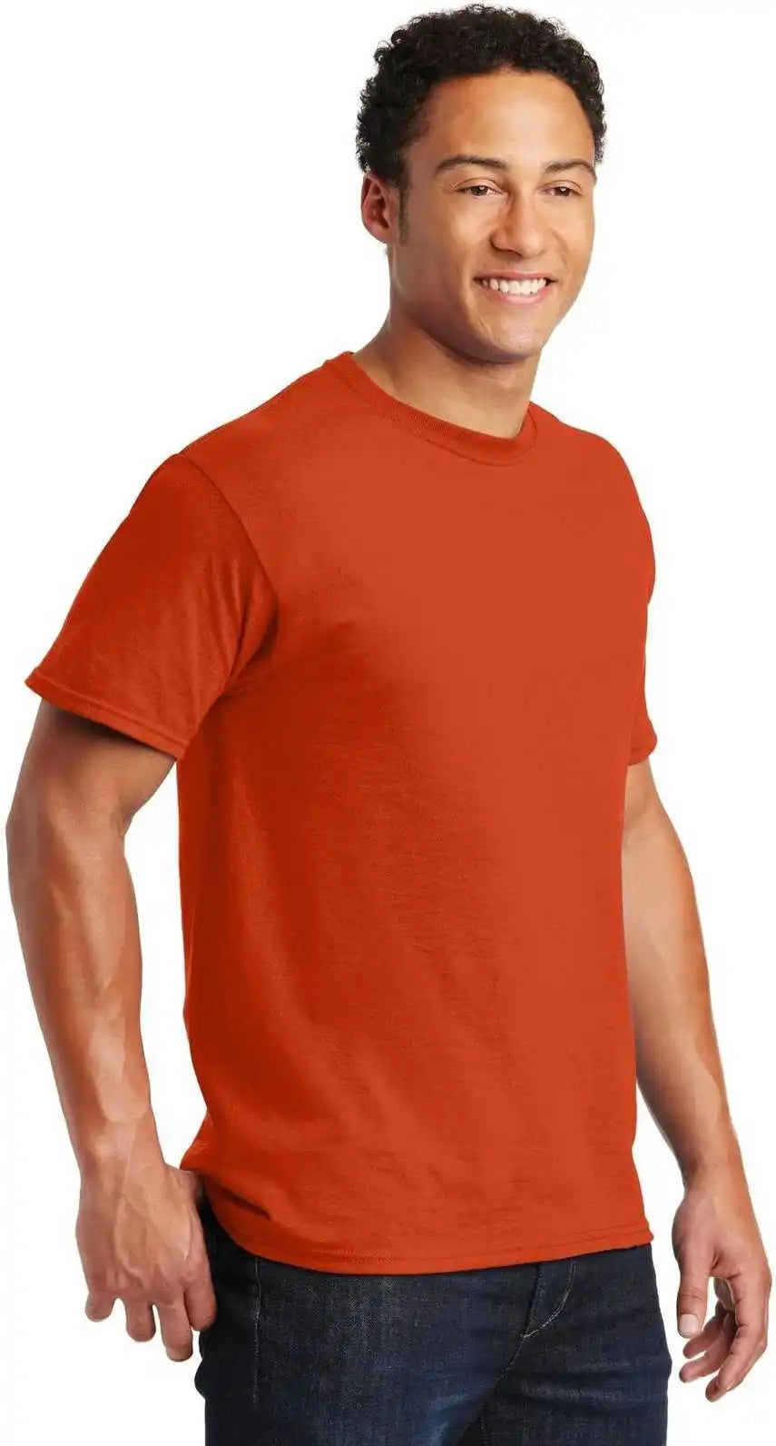 Jerzees 29mr Dri Power Active 50/50 Cotton/poly t Shirt Burnt Orange
