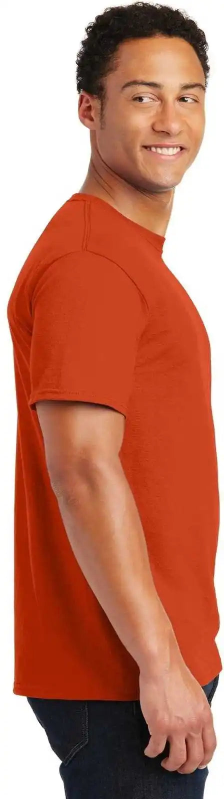 Jerzees 29mr Dri Power Active 50/50 Cotton/poly t Shirt Burnt Orange