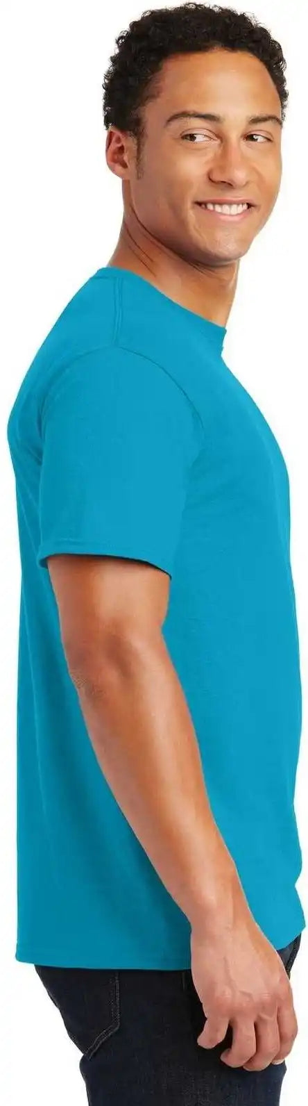 Jerzees 29mr Dri Power Active 50/50 Cotton/poly t Shirt California Blue