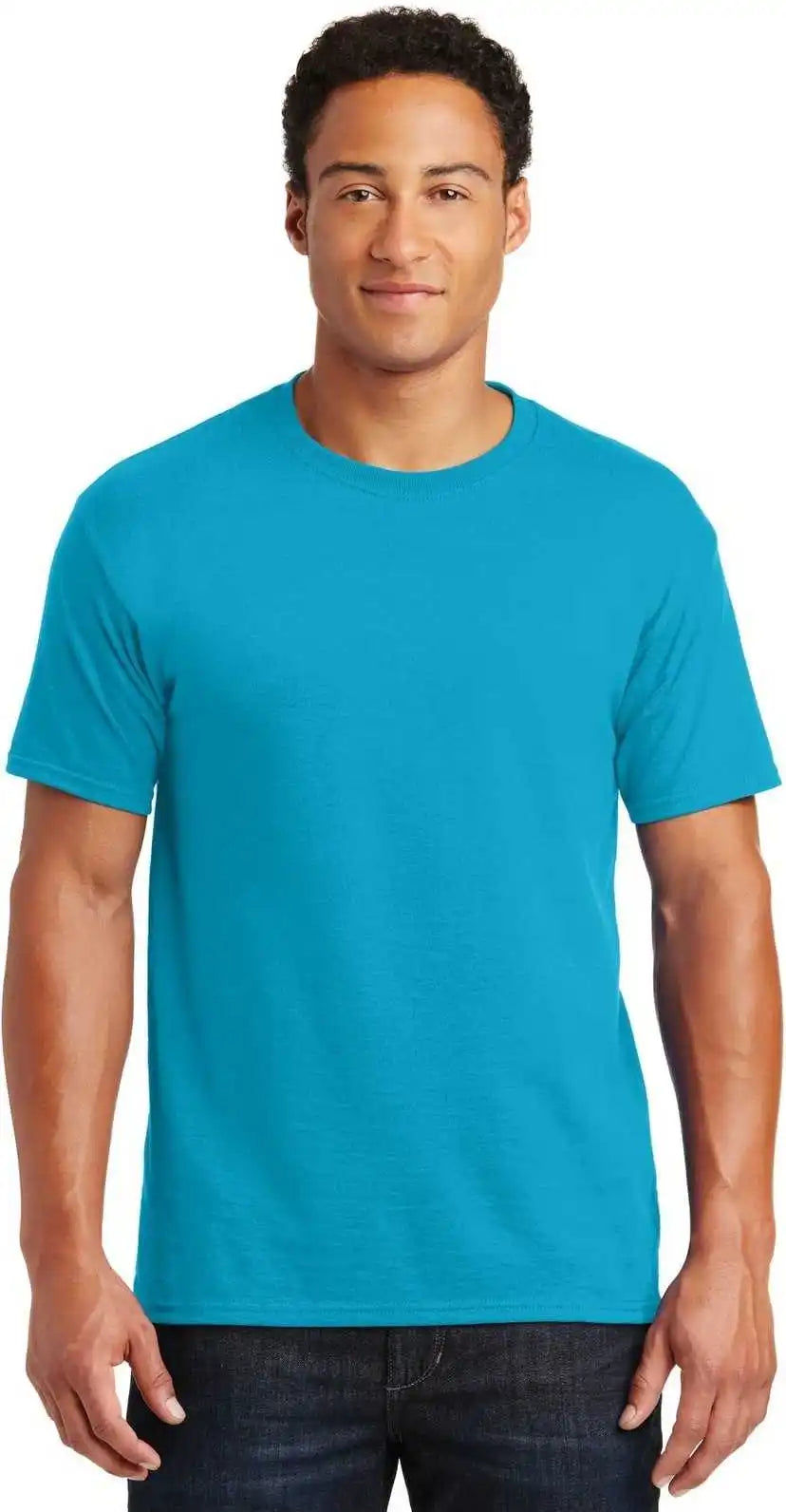 Jerzees 29mr Dri Power Active 50/50 Cotton/poly t Shirt California Blue