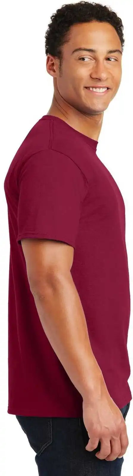 Jerzees 29mr Dri Power Active 50/50 Cotton/poly t Shirt Cardinal