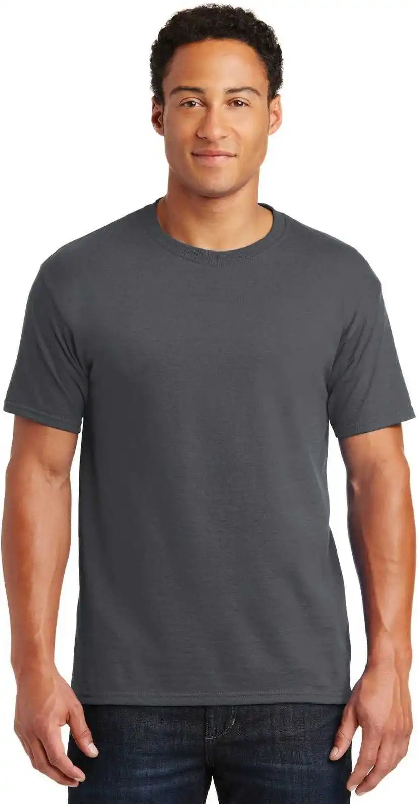 Jerzees 29mr Dri Power Active 50/50 Cotton/poly t Shirt Charcoal Gray