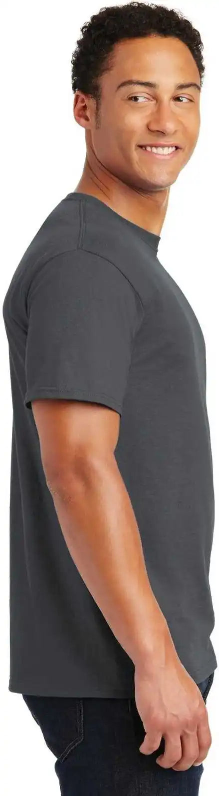 Jerzees 29mr Dri Power Active 50/50 Cotton/poly t Shirt Charcoal Gray