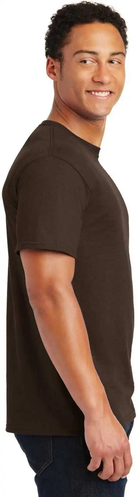 Jerzees 29mr Dri Power Active 50/50 Cotton/poly t Shirt Chocolate