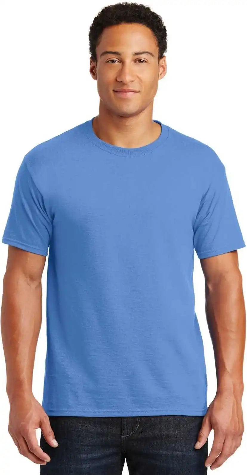 Jerzees 29mr Dri Power Active 50/50 Cotton/poly t Shirt Columbia Blue