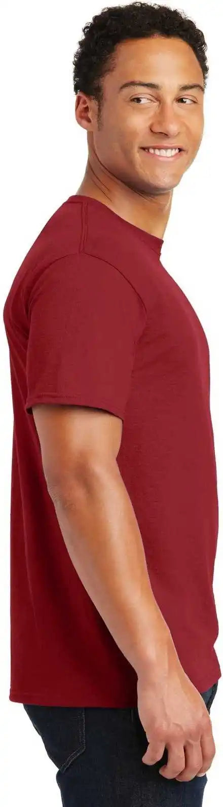 Jerzees 29mr Dri Power Active 50/50 Cotton/poly t Shirt Crimson