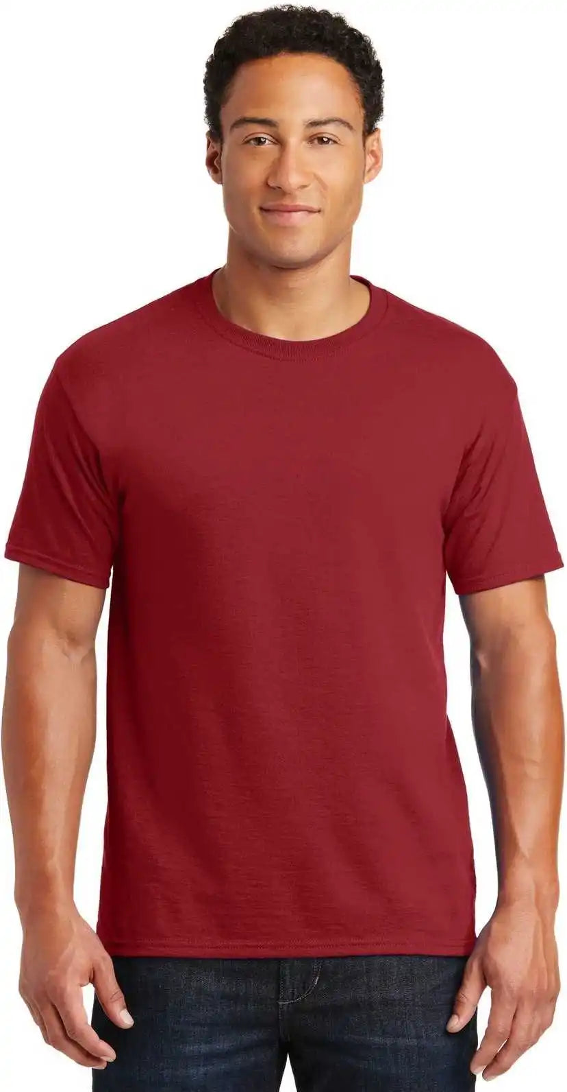 Jerzees 29mr Dri Power Active 50/50 Cotton/poly t Shirt Crimson